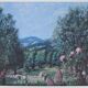 Jean marais: provence, olive groves in summer, signed lithograph