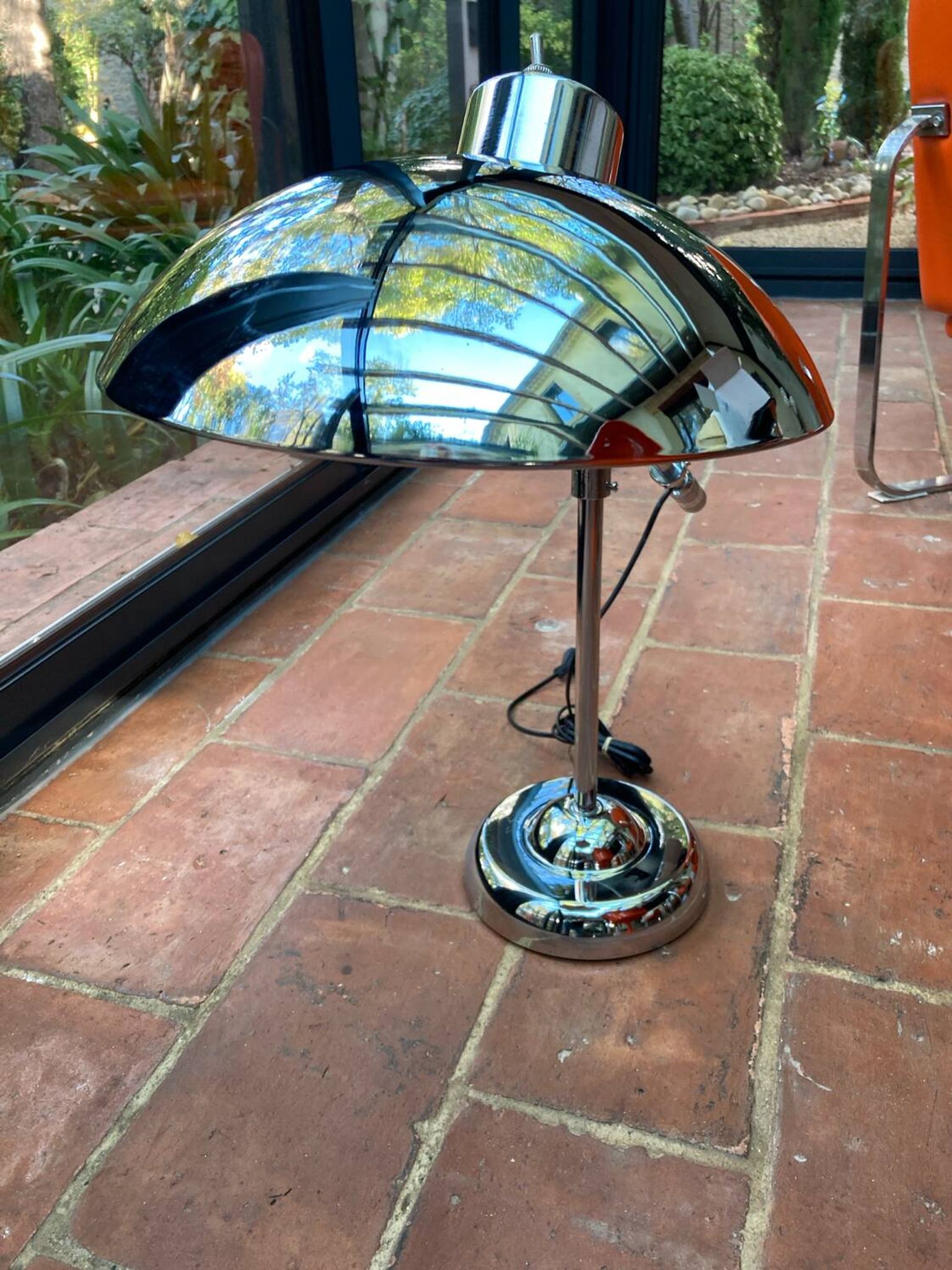 Lampe d’intérieur articulée chromée vintage 90’S