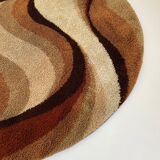 Vintage High Pile Rya Rug by Prinstapijt Desso, Netherlands, 1970s