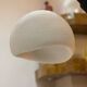 Minimalist cloud suspension design white - D30 cm