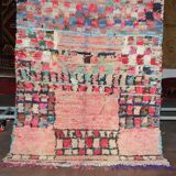 Kilim carpet boucherouite 104x141cm