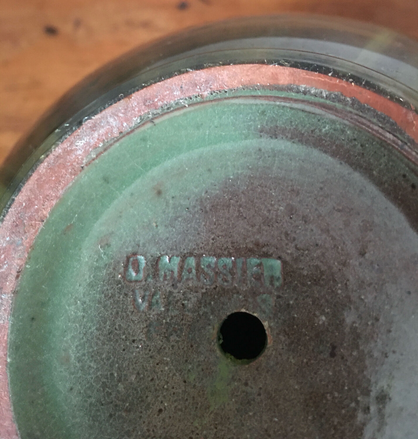 Pot signed J . Massier Vallauris