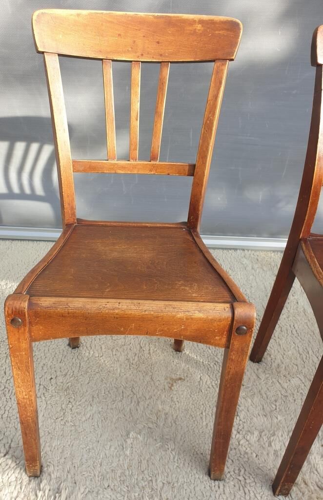 Pair bistrot chairs Stella 1934