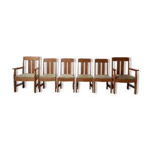Ensemble de six chaises