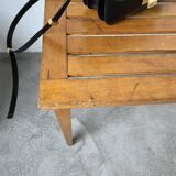 1950s oak luggage rack