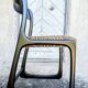 Set of four Baumann Bémole chairs "sled"