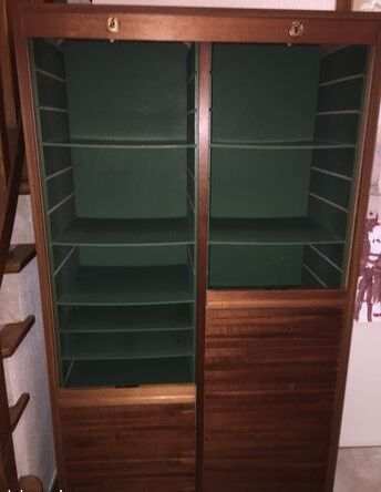 Cabinet to curtain