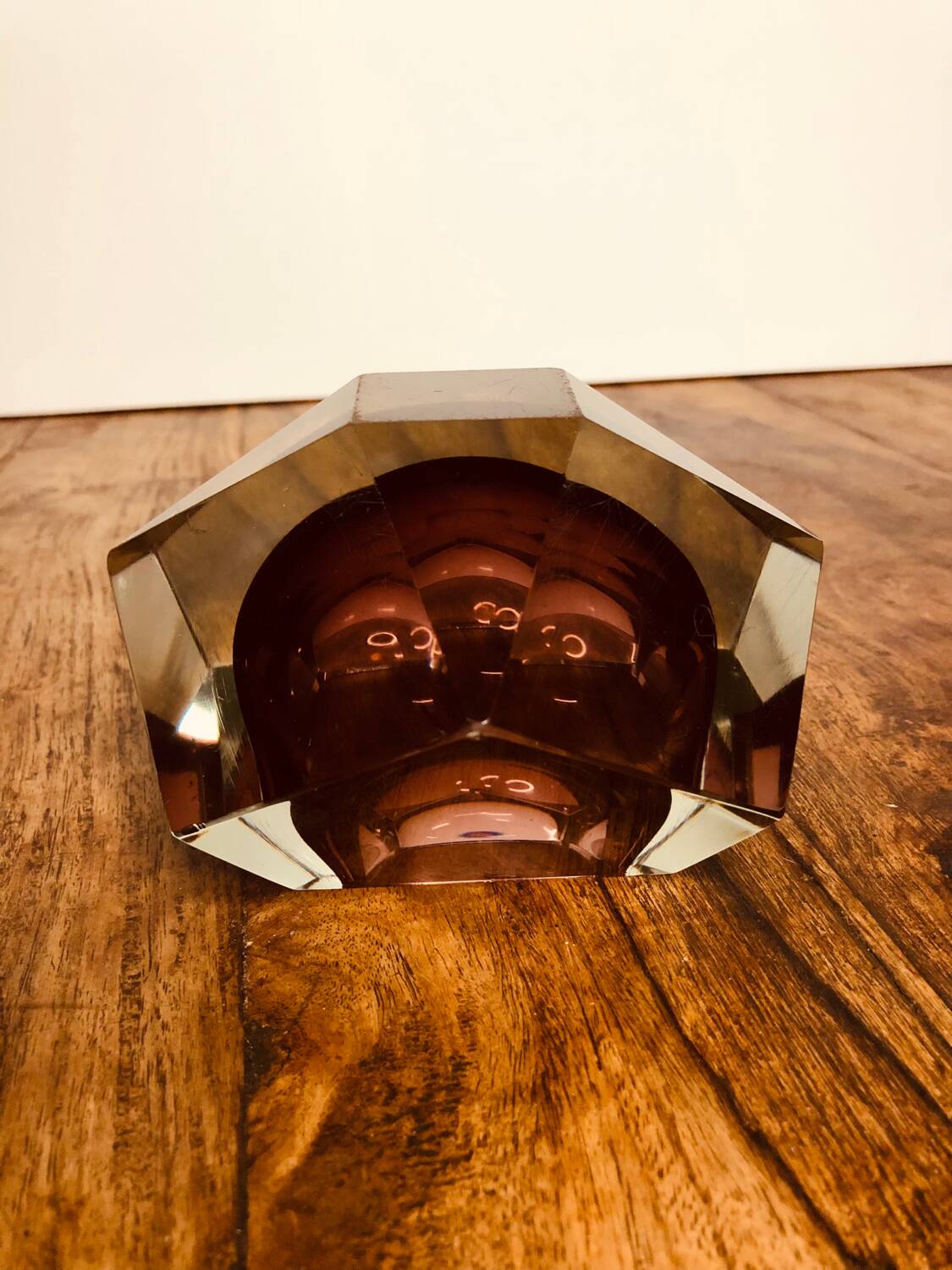 Murano glass ashtray