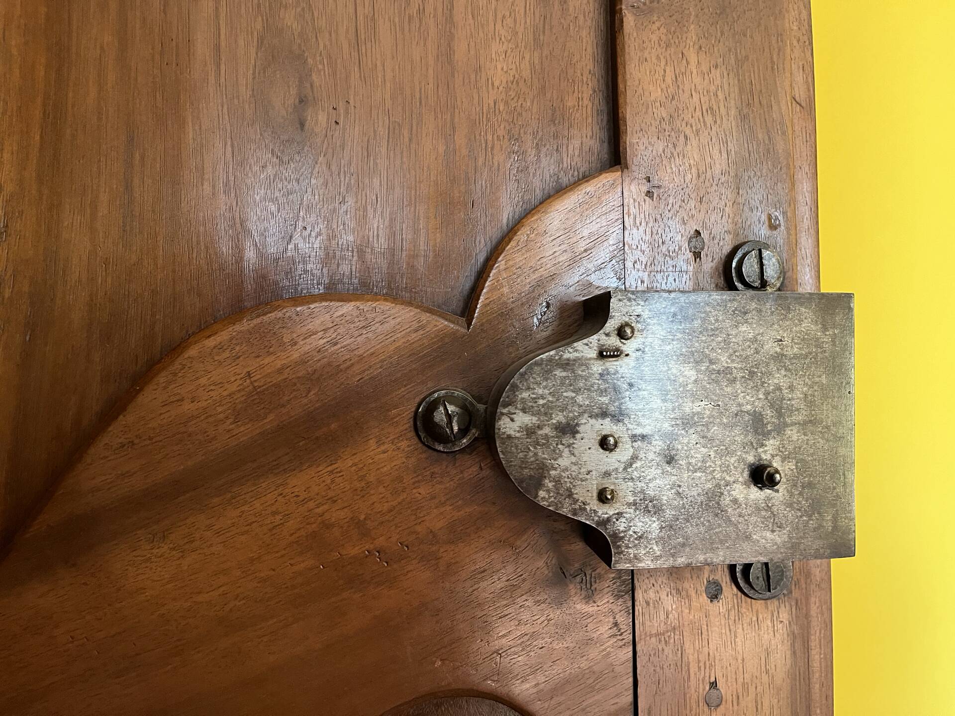 Wedding wardrobe, Provençal in solid walnut