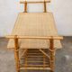 Rattan sofa end
