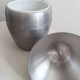Large ice bucket shape pear  vintage ice pot 1970