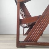 Burmese teak bench