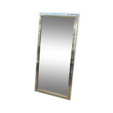 Chrome and brass mirror 1970
