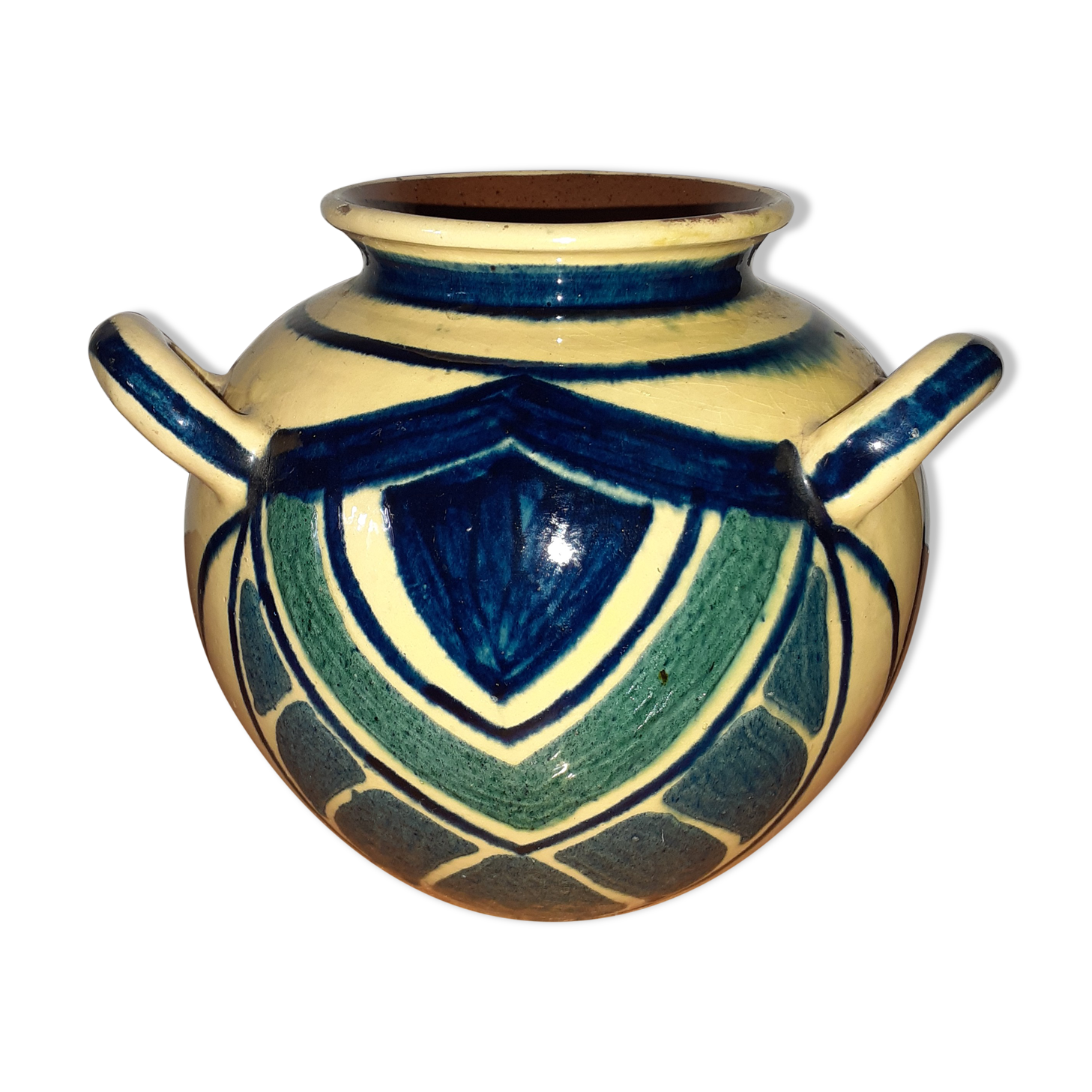 Ceramic vase art-deco René Nicole