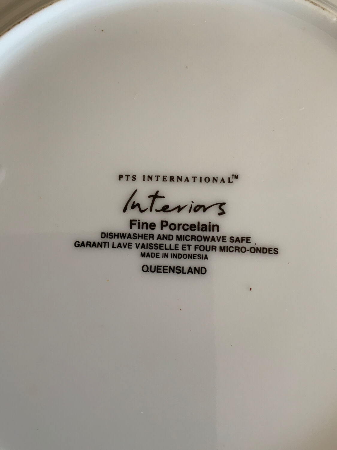 Flat plates and dessert