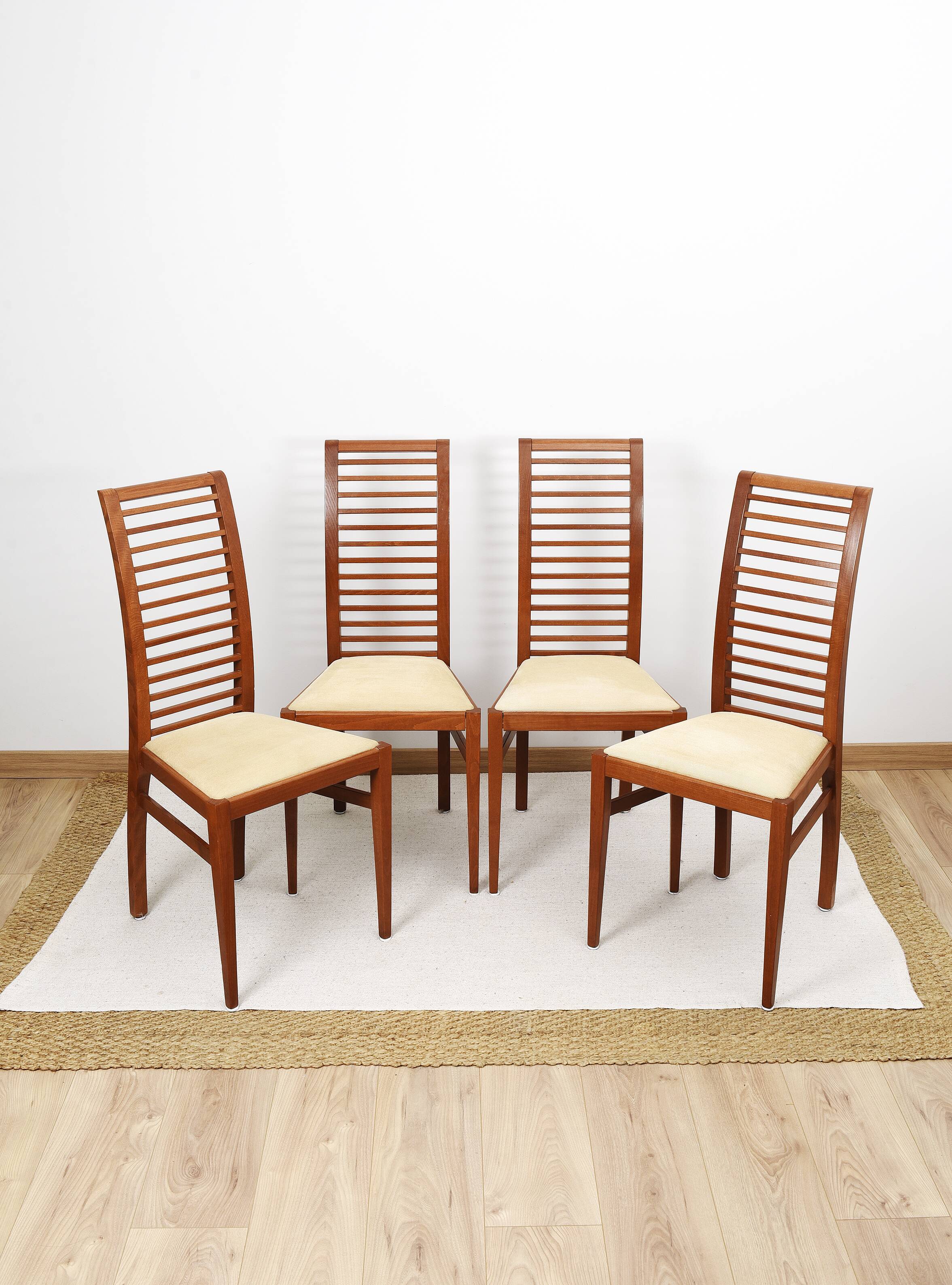 Ensemble de 4 chaises de salle à manger