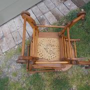 Ancienne chaise haute pour enfant Luterma