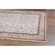 Vintage Turkish Oushak Handmade Wool Cotton White Area Rug 119x202