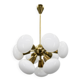 Chandelier Sputnik de Kamenicky Senov, 9 flammes, années 1970, en bon état