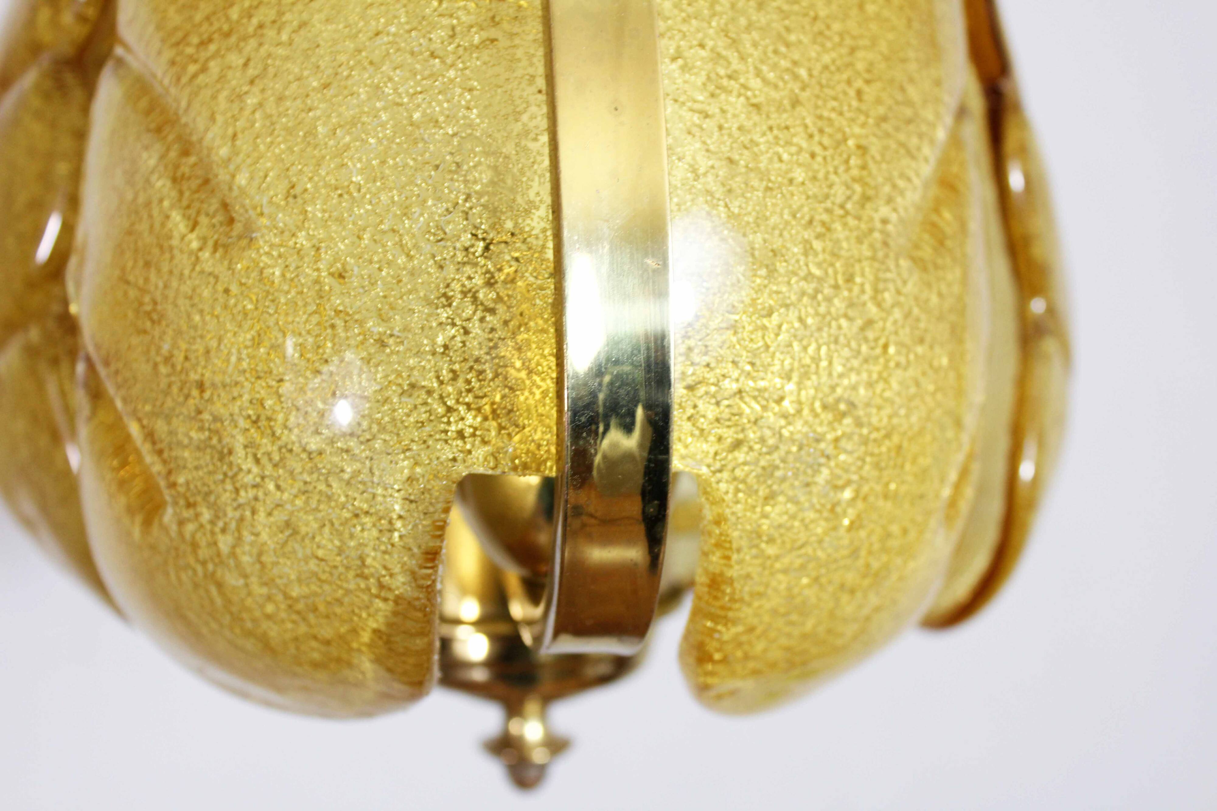 Murano glass pendant light by Carl Fagerlund for Solken Leuchten, 1960