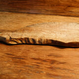 Rough wood cutting board