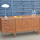 Enfilade par McIntosh en teck clair * 201,5 cm