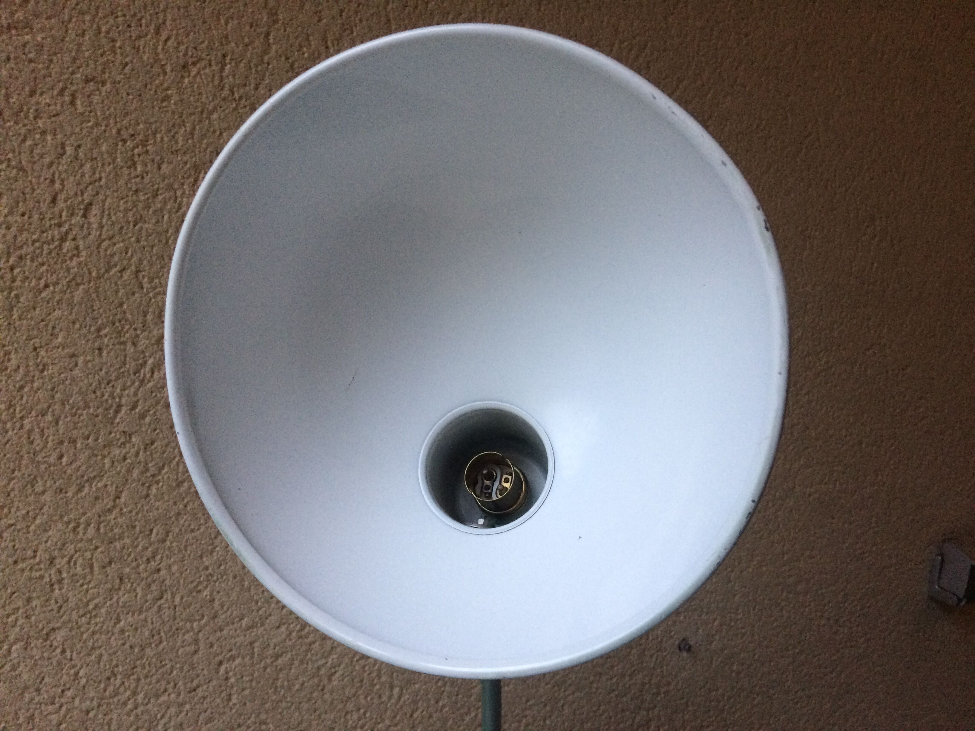 Lampe de bureau atelier industriel manufrance vintage vert