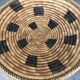 Basket straw bowl origin African hand weave 34 cm
