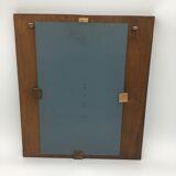 Apple-shaped mirror 36x42cm