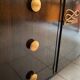 Art Deco sideboard in Macassar Puerto Rican Marble Ebene