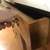 Transition dresser in marquetry