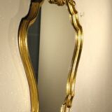 Mirror with gilded frame 60 x 43 cm