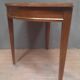 Louis XVI style console in mahogany.