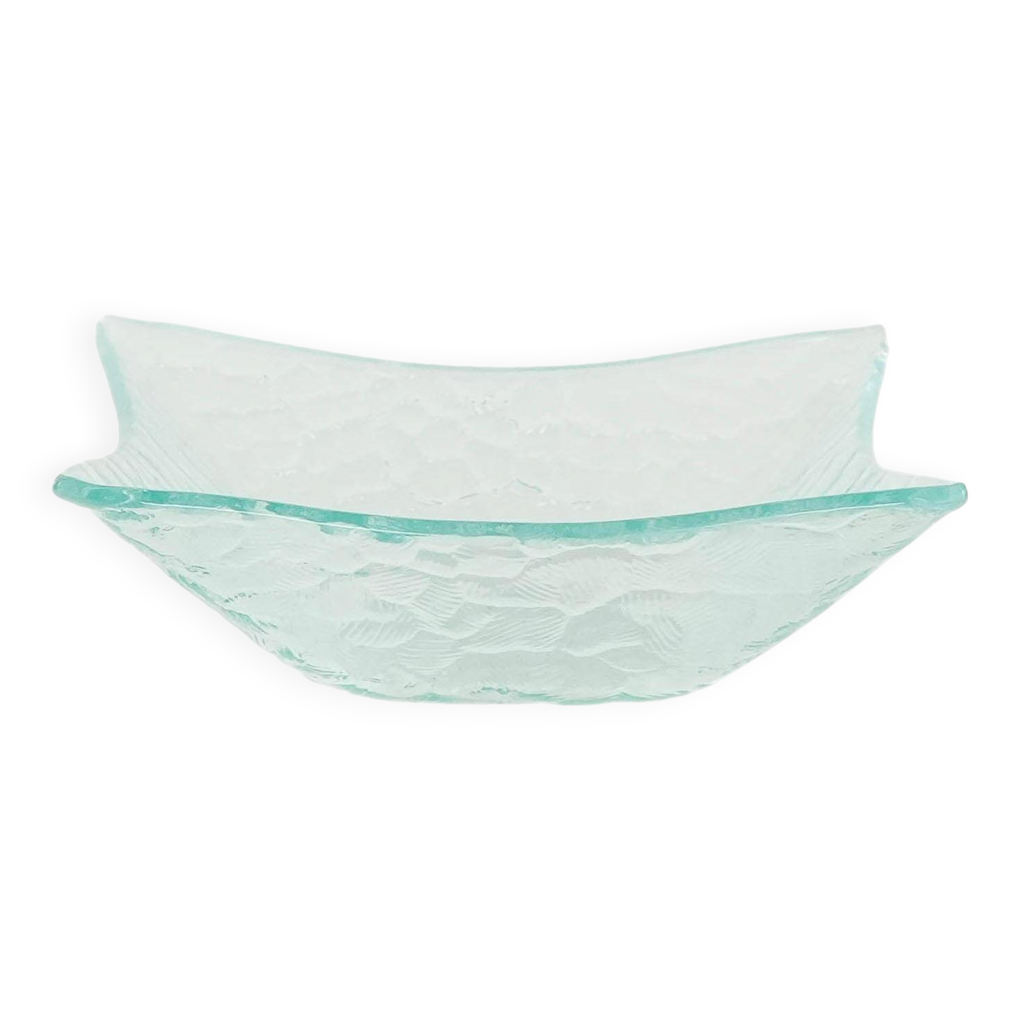 Glass bowl, Danish design, 1970s, manufactured in Denmark