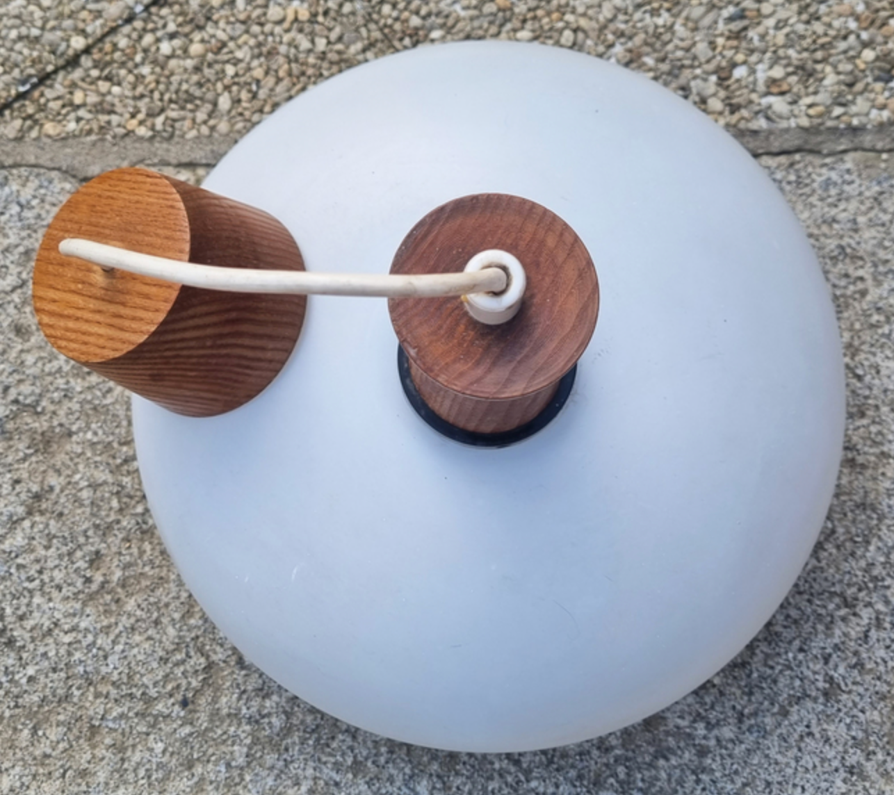 Scandinavian pendant lamp, 60s