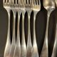 Set of 12 silver-plated cutlery sets, circa 1888