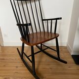 Vintage Scandinavian design rocking chair