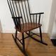 Vintage Scandinavian design rocking chair