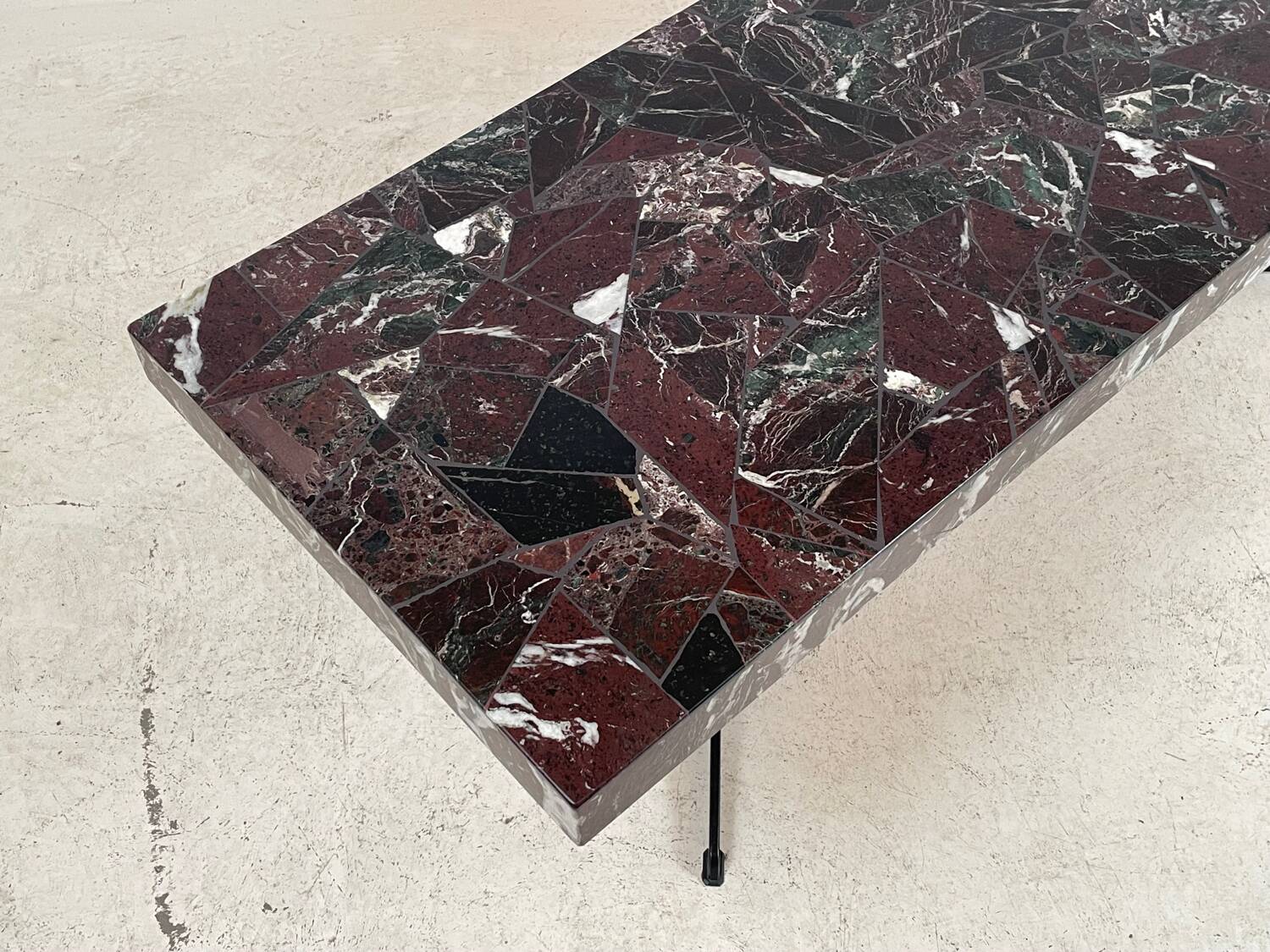 1970 marble coffee table