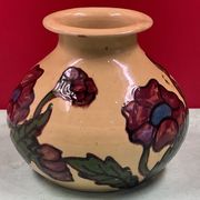 Vase signé sispa, savoie art déco h 14 cm