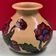 Vase signed sispa, savoie art deco h 14 cm