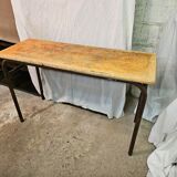 Double school desk 1970