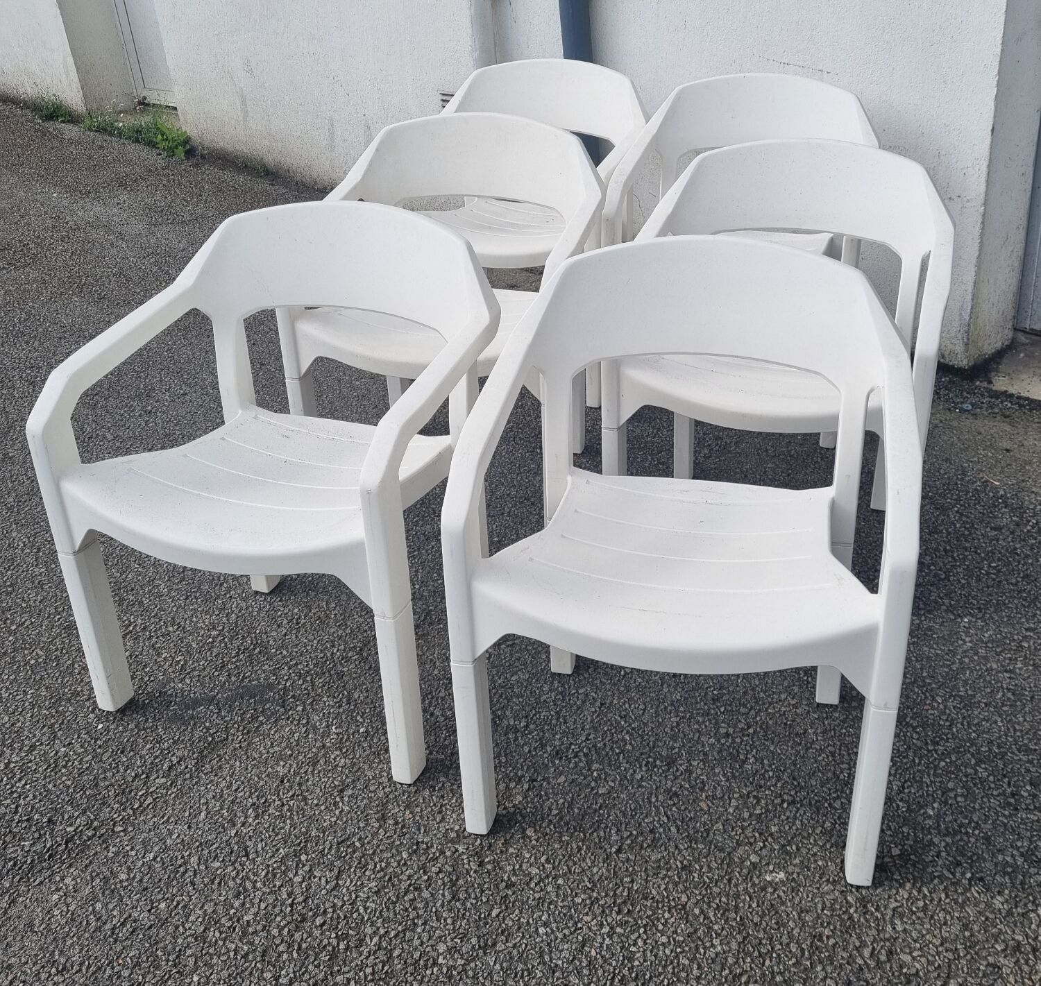 6 chairs Design JP Emonds Belgium, model Lawn Comfort