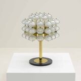 Very Rare table lamp by VEB leuchtenbau Leipzig, 1960s Germany.