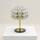 Lampe de table très rare de VEB leuchtenbau Leipzig, Allemagne des années 1960.