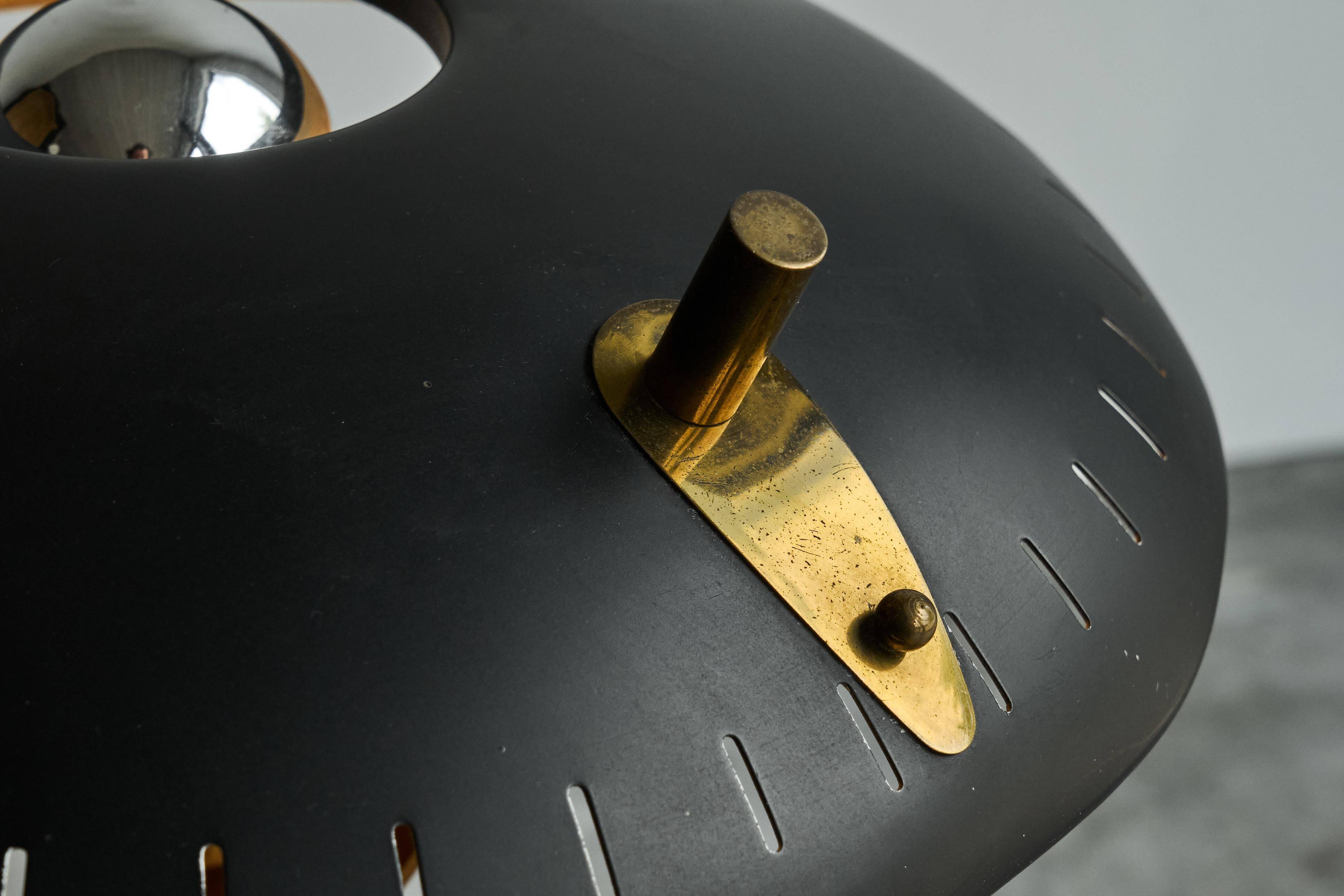 Louis Kalff prototype lampe de table 1950