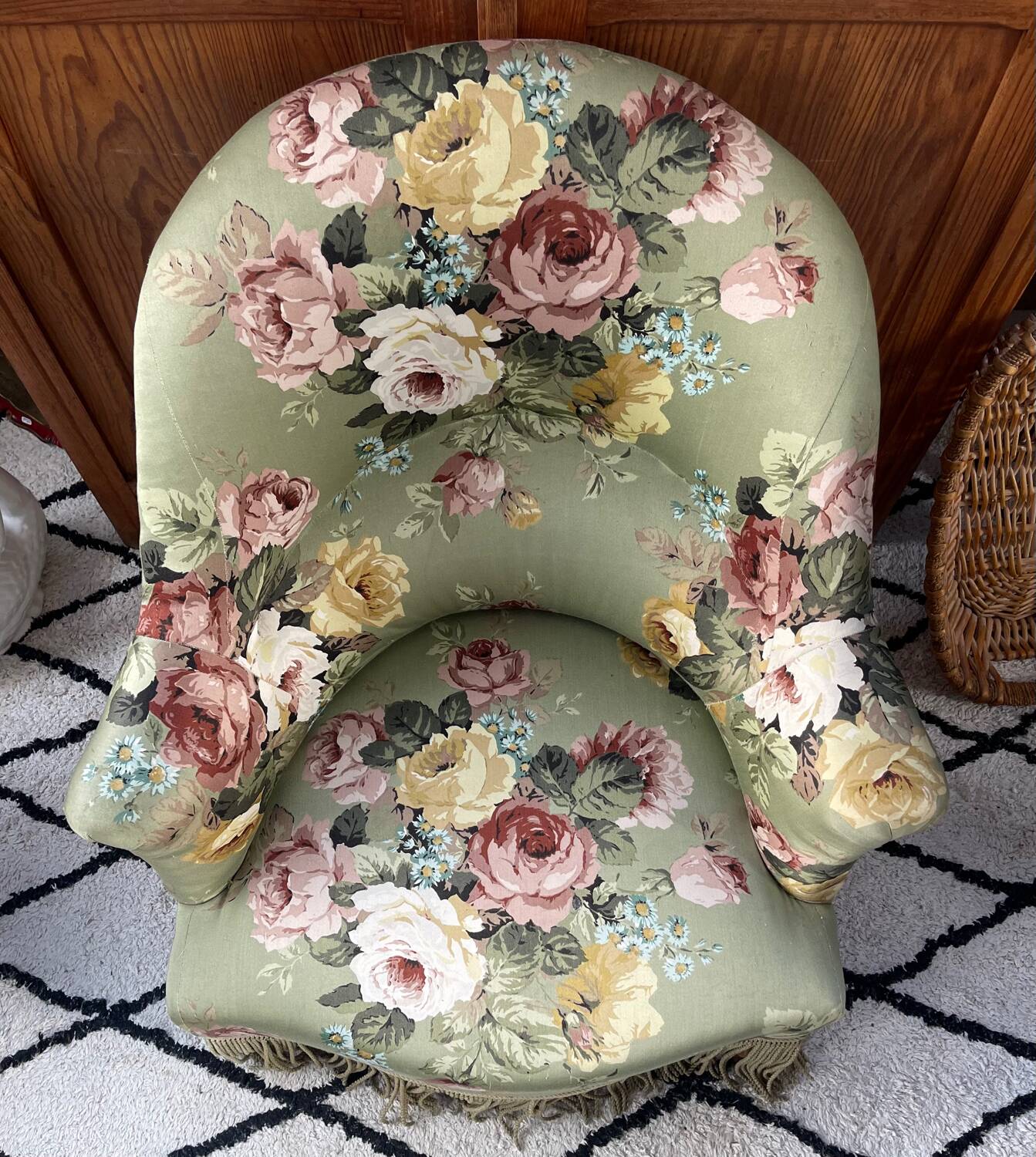 Napoleon III toad armchair