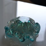 empty blue Murano pockets