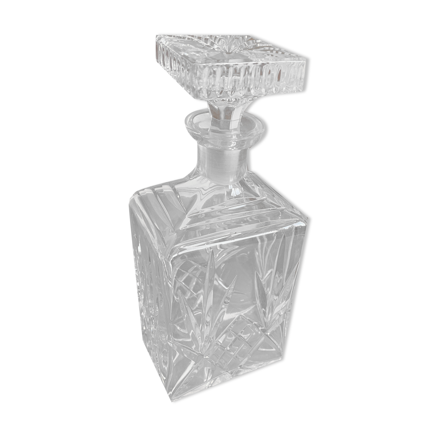 Crystal whisky decanter