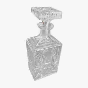 Crystal whisky decanter